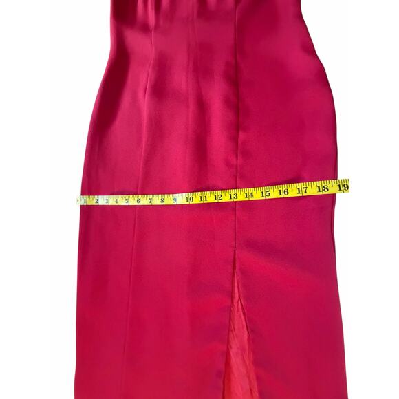 Celavie Collection Red Gown with Sequin Embellishment - Picture 7 of 16